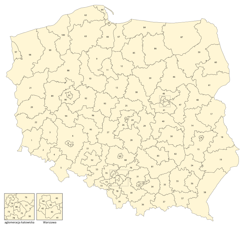 Okręgi wyborcze Senat